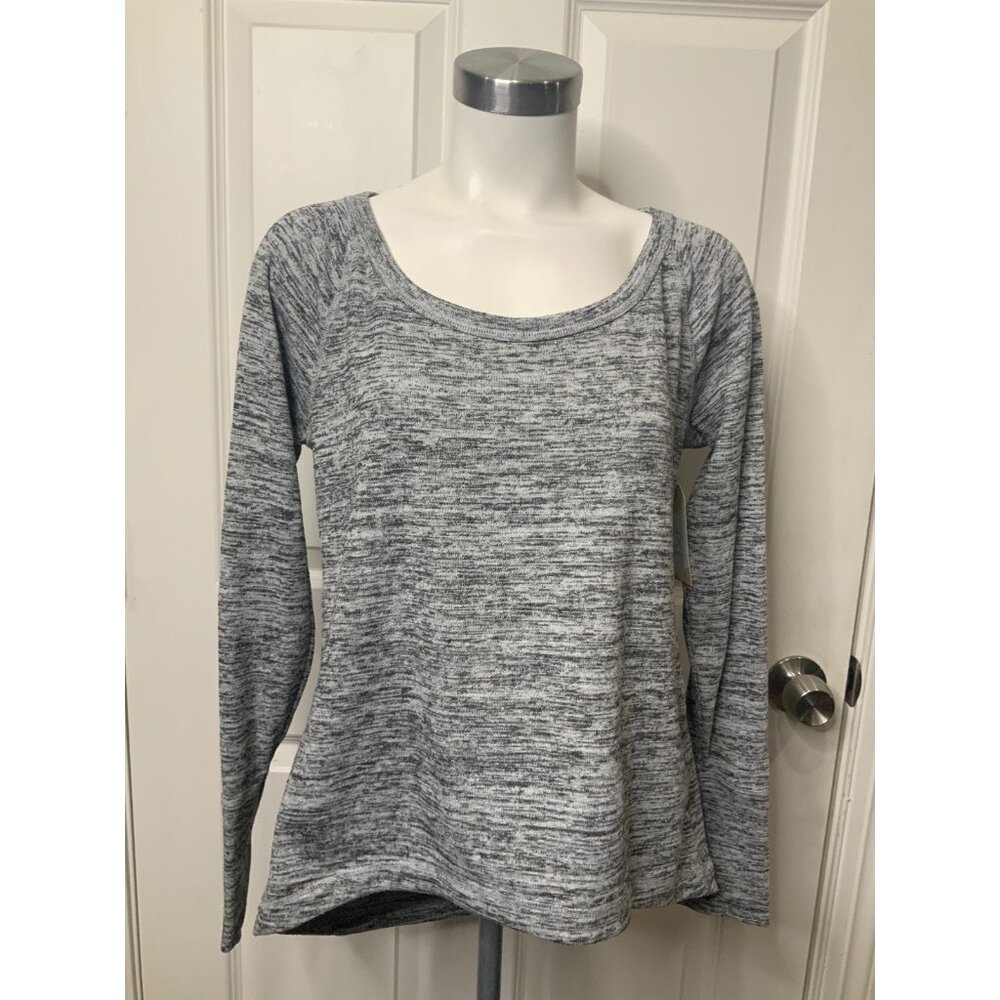 Athleta Gray Heathered Sweater, Size M